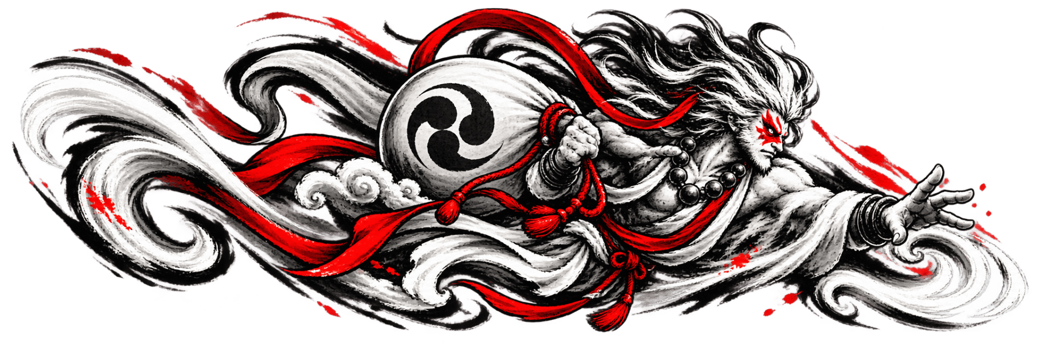 OBORU - Fujin – Digital Decal Art - Image 2