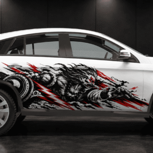 OBORU - Raijin– Digital Decal Art