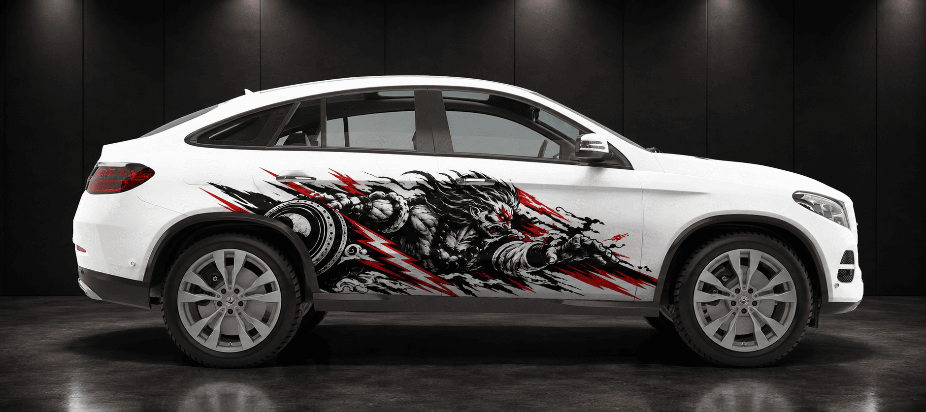OBORU - Raijin– Digital Decal Art